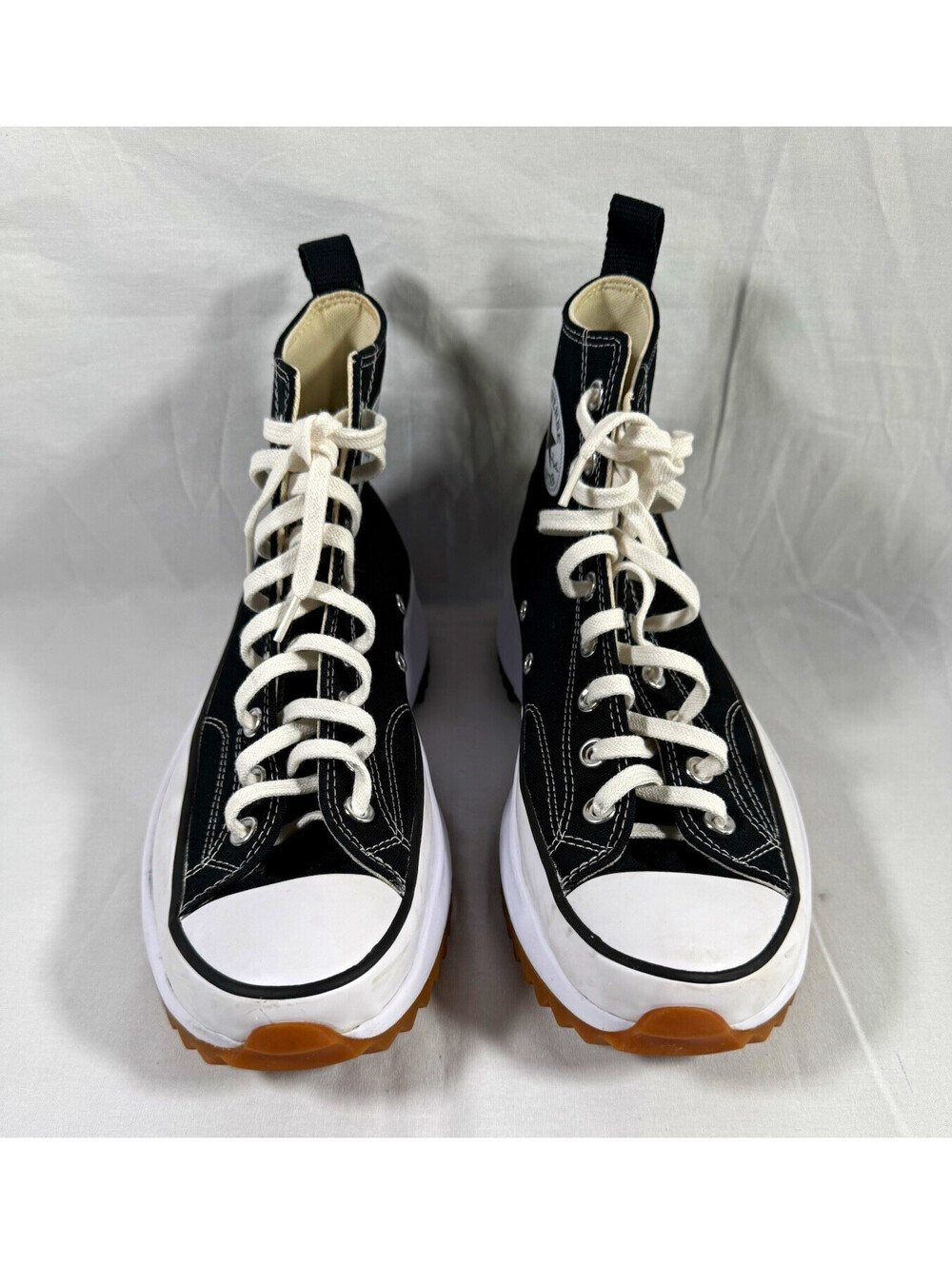 Converse Run Star High Top Platform Women’s Sneakers Black/White/Gum